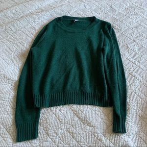 Green H&M sweater
